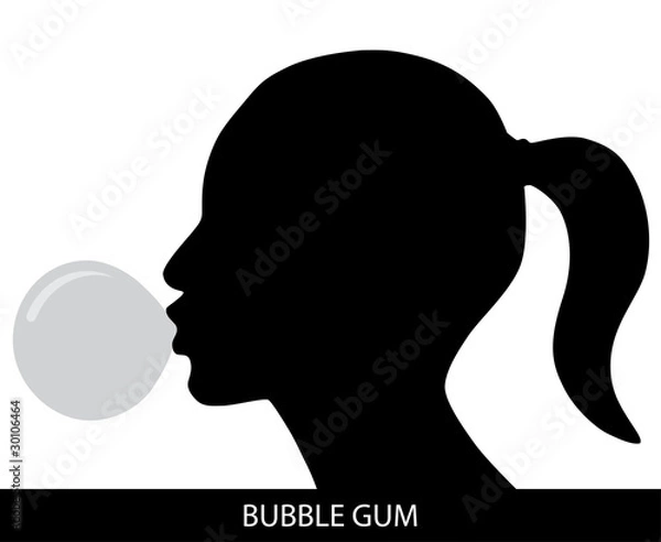 Fototapeta bubble gum