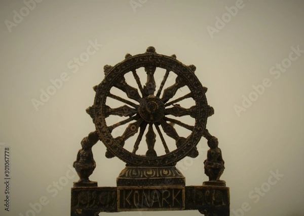 Obraz Sybolic Konark Wheel