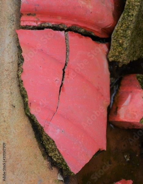 Obraz A symbolic "T" (or) A Broken Heart