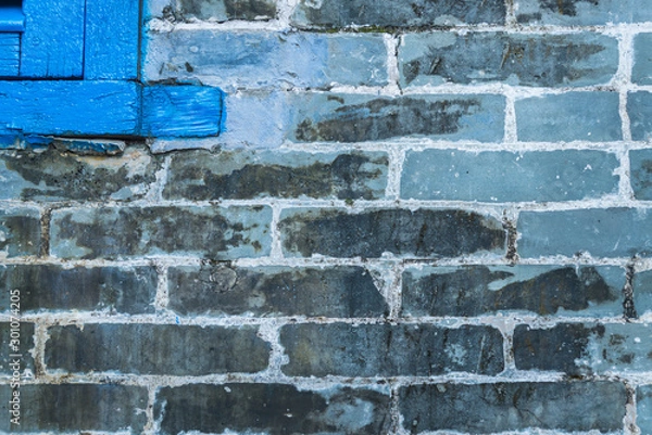 Fototapeta Old brick wall background. Free space for text and design. Vintage Brick Wall Background.