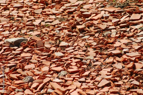 Fototapeta hintergrund ziegelbruch