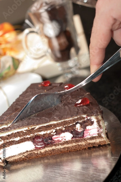 Obraz Schwarzwälder Kirschtorte