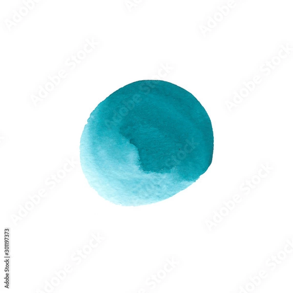 Obraz hand drawing palette watercolor abstract background