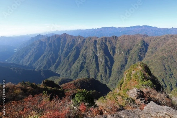 Fototapeta 大台ケ原　大蛇嵓