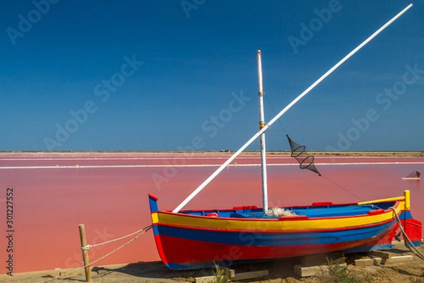 Obraz le bateau au salin