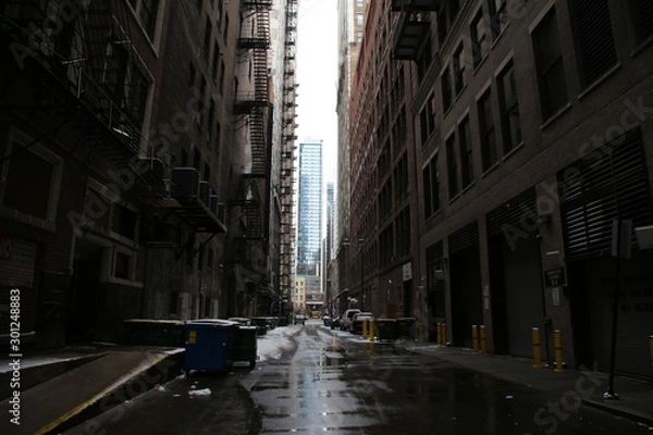 Obraz street at night