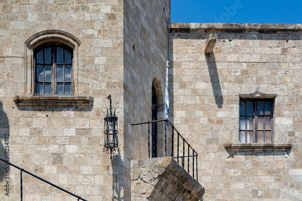 Fototapeta Windows, doors, elements and decorations of houses and buildings