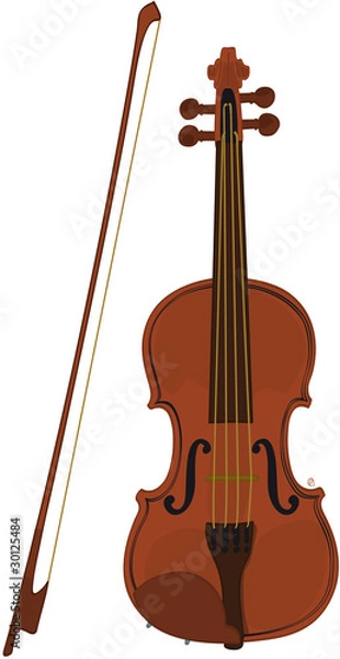 Obraz violon et archet