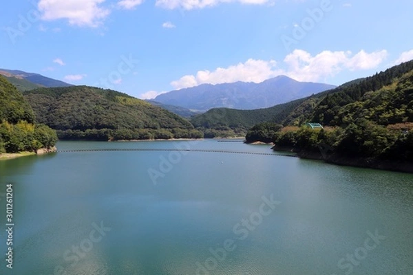 Fototapeta  市房ダム湖