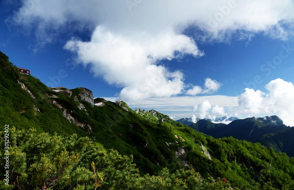 Obraz 北アルプス燕岳