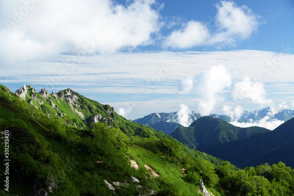 Obraz 北アルプス燕岳