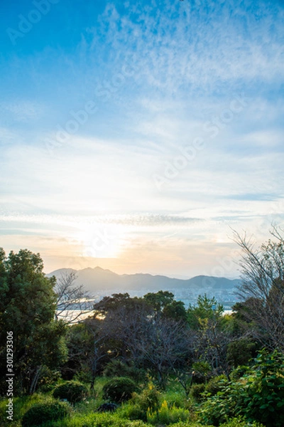 Fototapeta 南嶺を望む