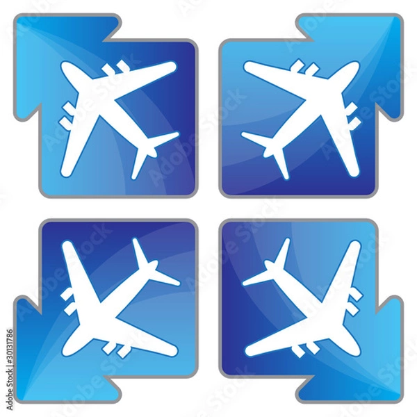 Obraz AIRPLANE ICON