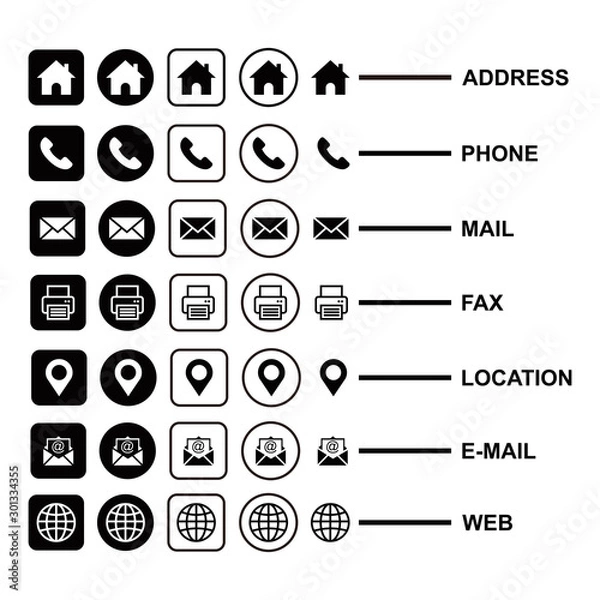 Fototapeta design vector web icon symbol