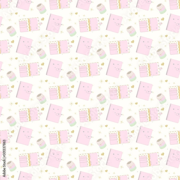 Obraz Notebook Planner Pattern 