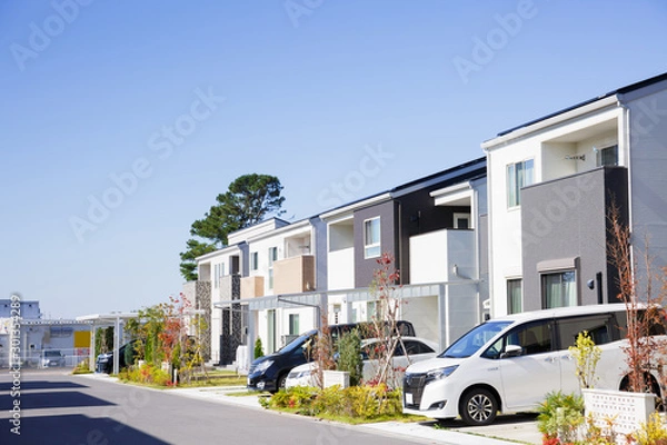 Fototapeta 新興住宅地　イメージ