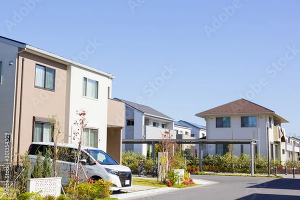 Fototapeta 新興住宅地　イメージ