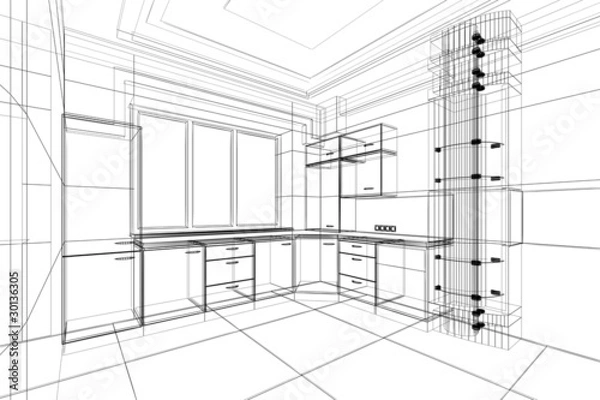 Fototapeta abstract architecture