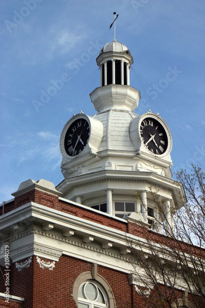 Obraz court clock 1