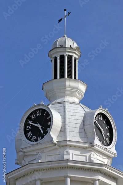 Obraz court clock 4
