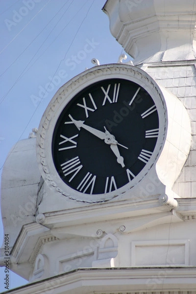 Obraz court clock 6