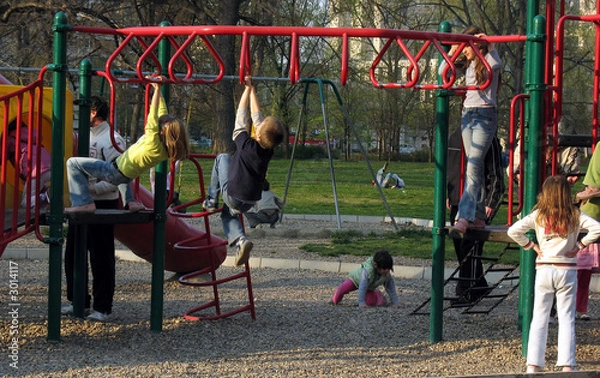 Fototapeta plac zabaw