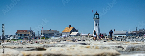 Obraz Scituate Lighthouse, Massachusetts 