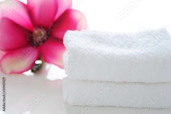 Obraz a stack of towels