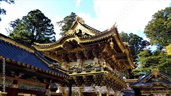 Obraz temple in nikko