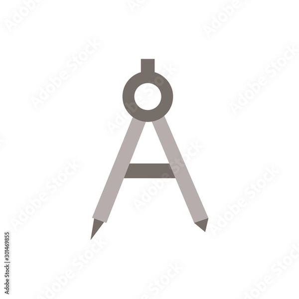 Fototapeta Isolated construction dividers flat design