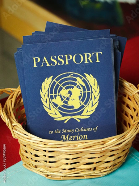 Obraz passport in pocket