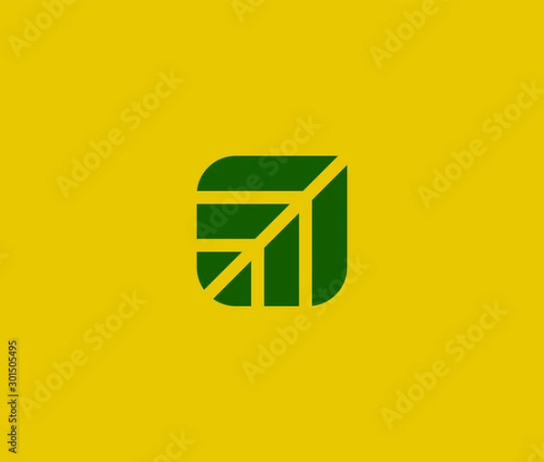 Fototapeta logo icon vector template design element