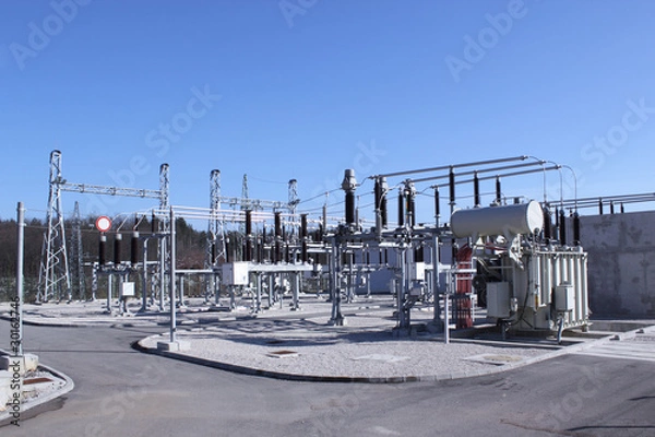 Obraz High voltage electrical equipment
