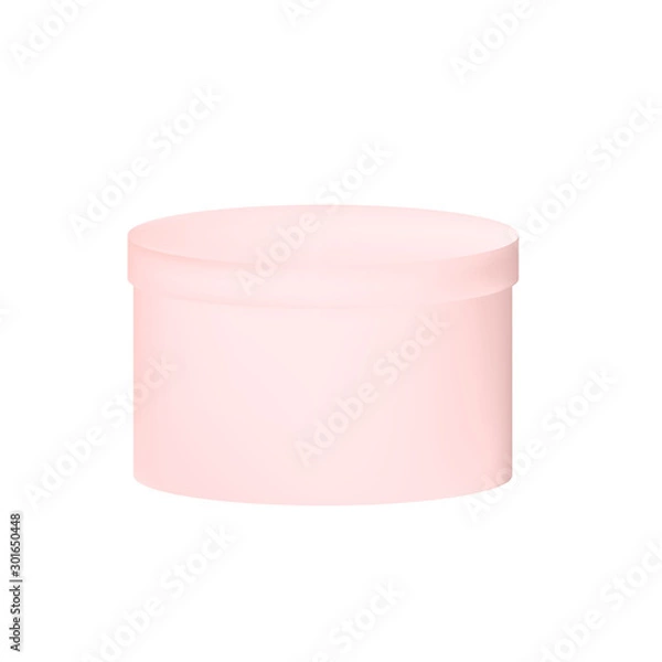 Obraz Round Box Vector 
