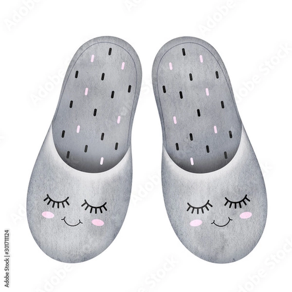 Obraz A pair of cute slippers