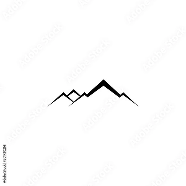 Obraz Mountain Logo Business Template Vector