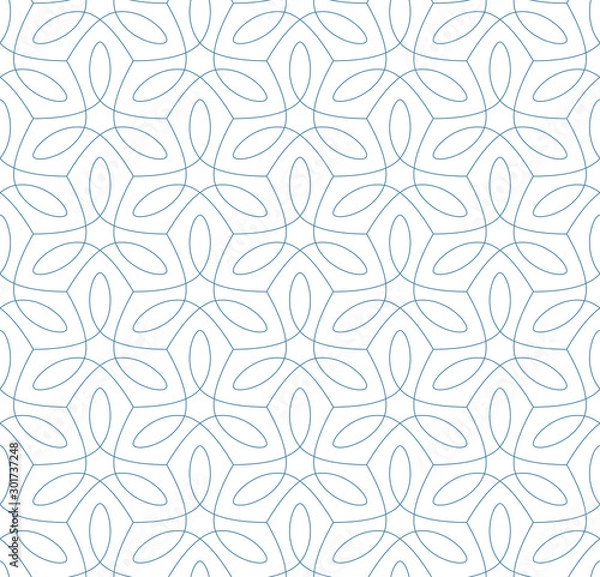 Obraz Abstract seamless pattern. Vector background.