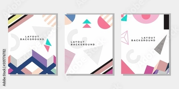 Obraz memphis cover bundle