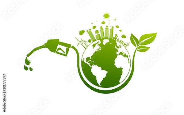 Obraz International Biodiesel Day.10 August.for Ecology and Environmental Help The World Wit
