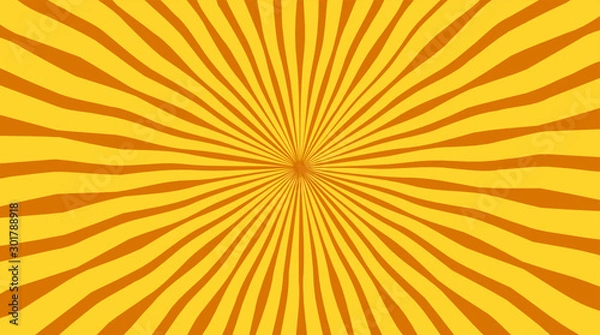 Obraz Vector - abstract sun background.Bursting,Radial,radiating pattern