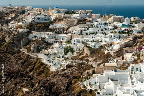 Obraz Oia Santorini