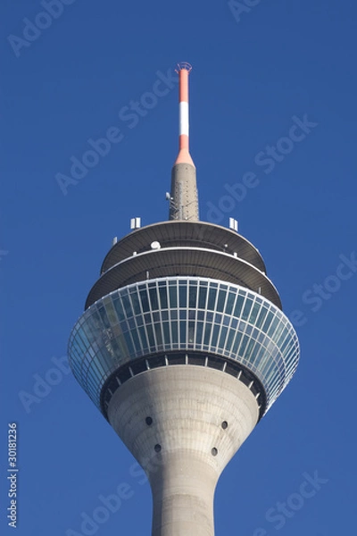 Fototapeta Rheinturm Düsseldorf