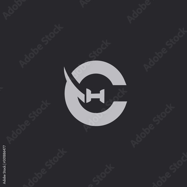 Obraz creative TCH  logo design world Collection