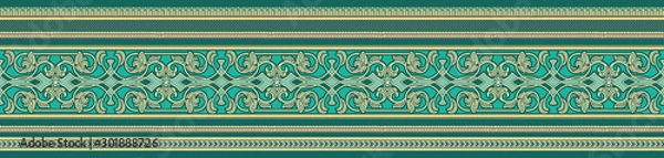 Fototapeta Exquisite border design, border pattern