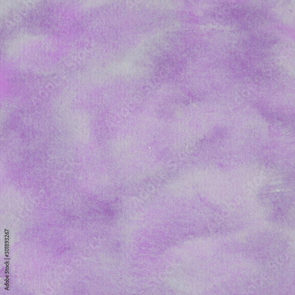 Obraz Watercolor abstract purple background