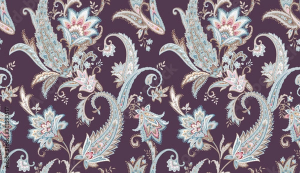 Fototapeta Classic paisley pattern, wallpaper pattern