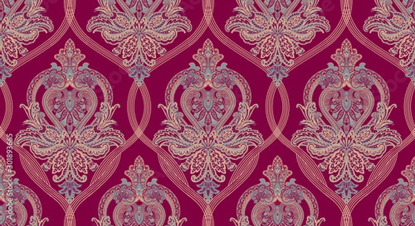 Fototapeta Classic paisley pattern, wallpaper pattern