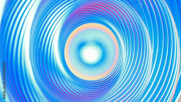 Obraz Geometric background. 3d illustration, 3d rendering.
