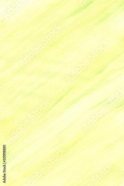 Fototapeta Abstract white light and dark yellow texture and background with thin and long flowing stains lines drawn by watercolor paints. Great basic of print, badge, party invitation, banner, tag.