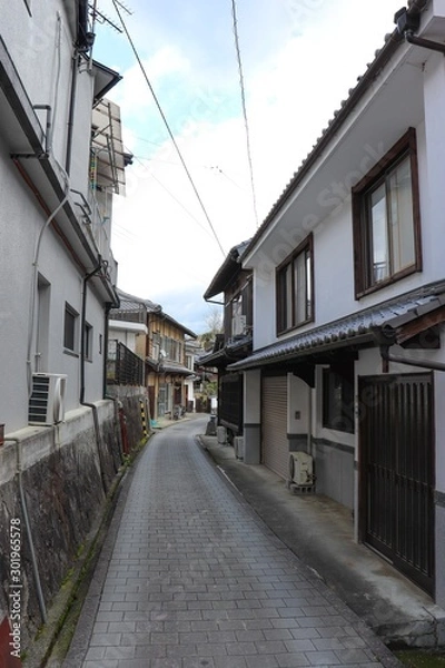 Fototapeta 内子町の町並み（愛媛県）